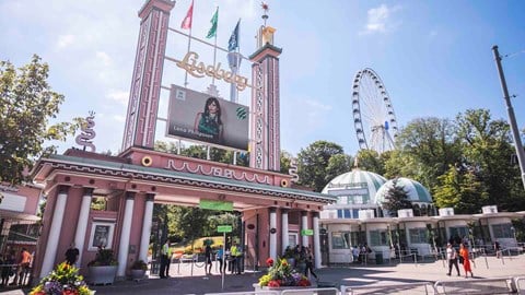 Liseberg theme park entrance